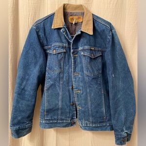 Men’s Wrangler Blanket Lined Denim Jacket